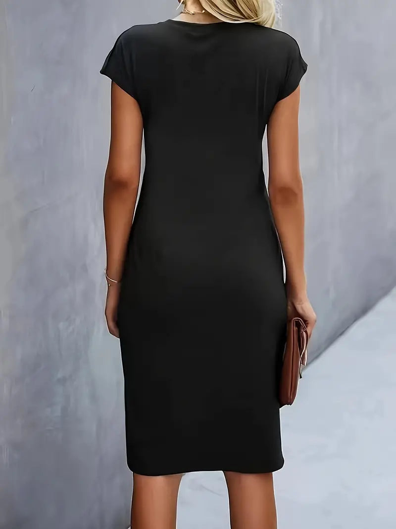 Mallory™ | Stylish Round Neck Dress