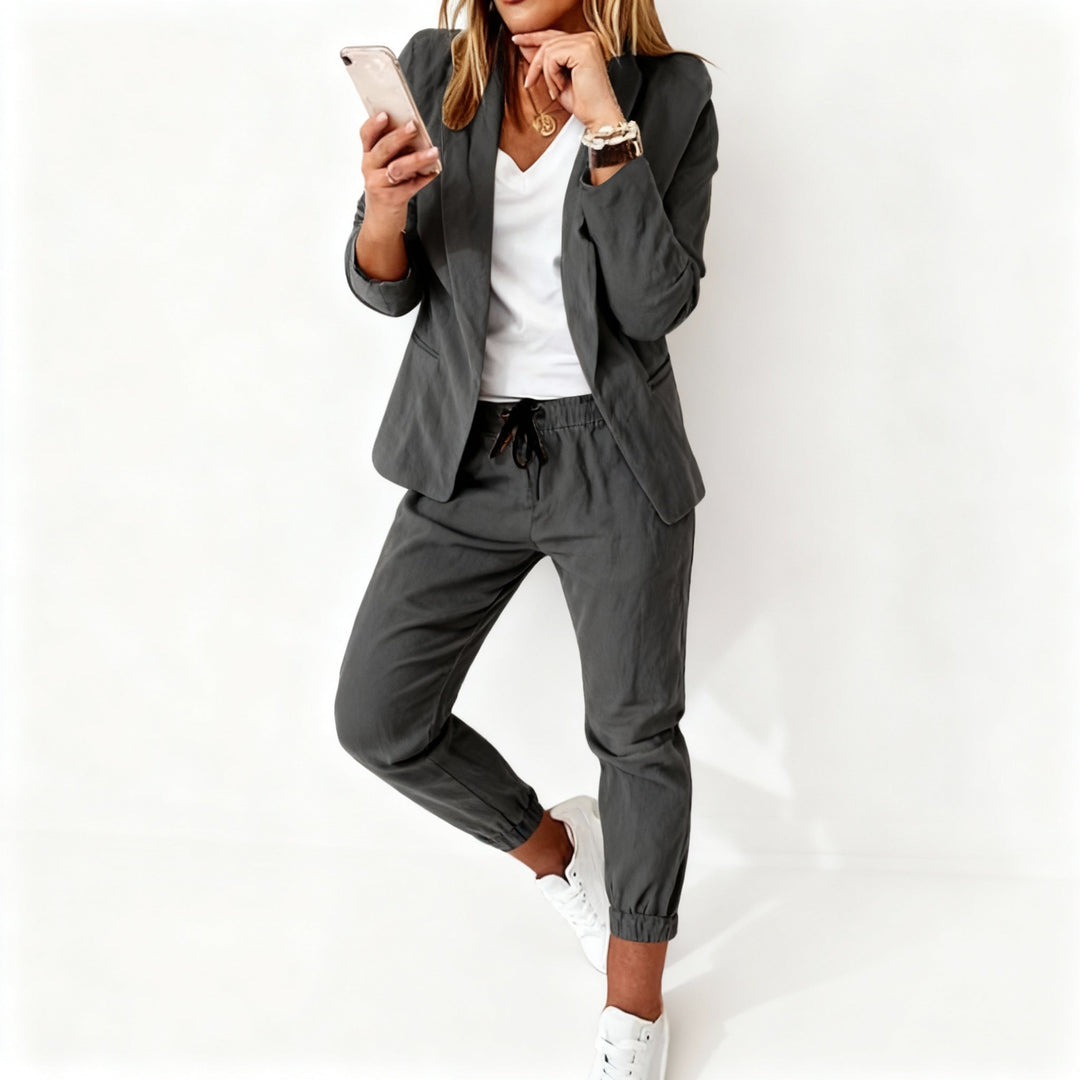 Fontaine™ | Sienna – Ensemble coordonné blazer et jogging