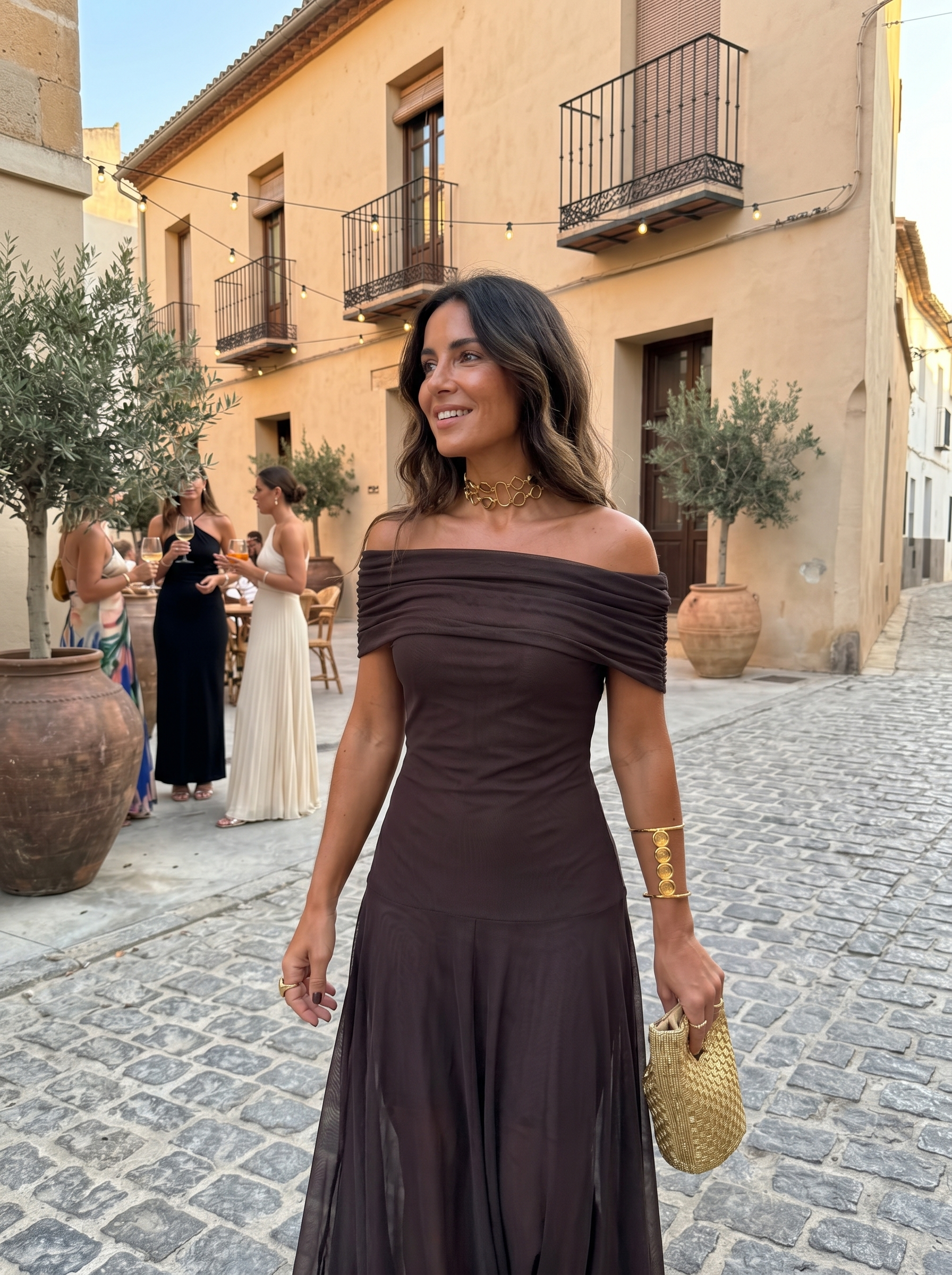 Fontaine™ | Carla – Robe longue élégante et simple