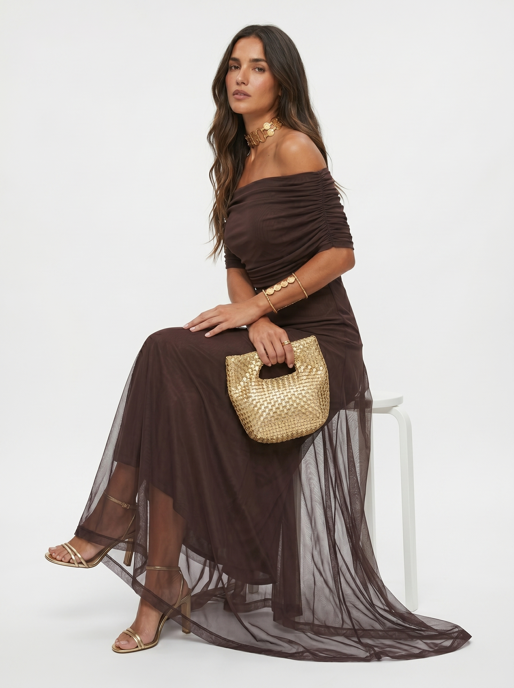Fontaine™ | Carla – Robe longue élégante et simple