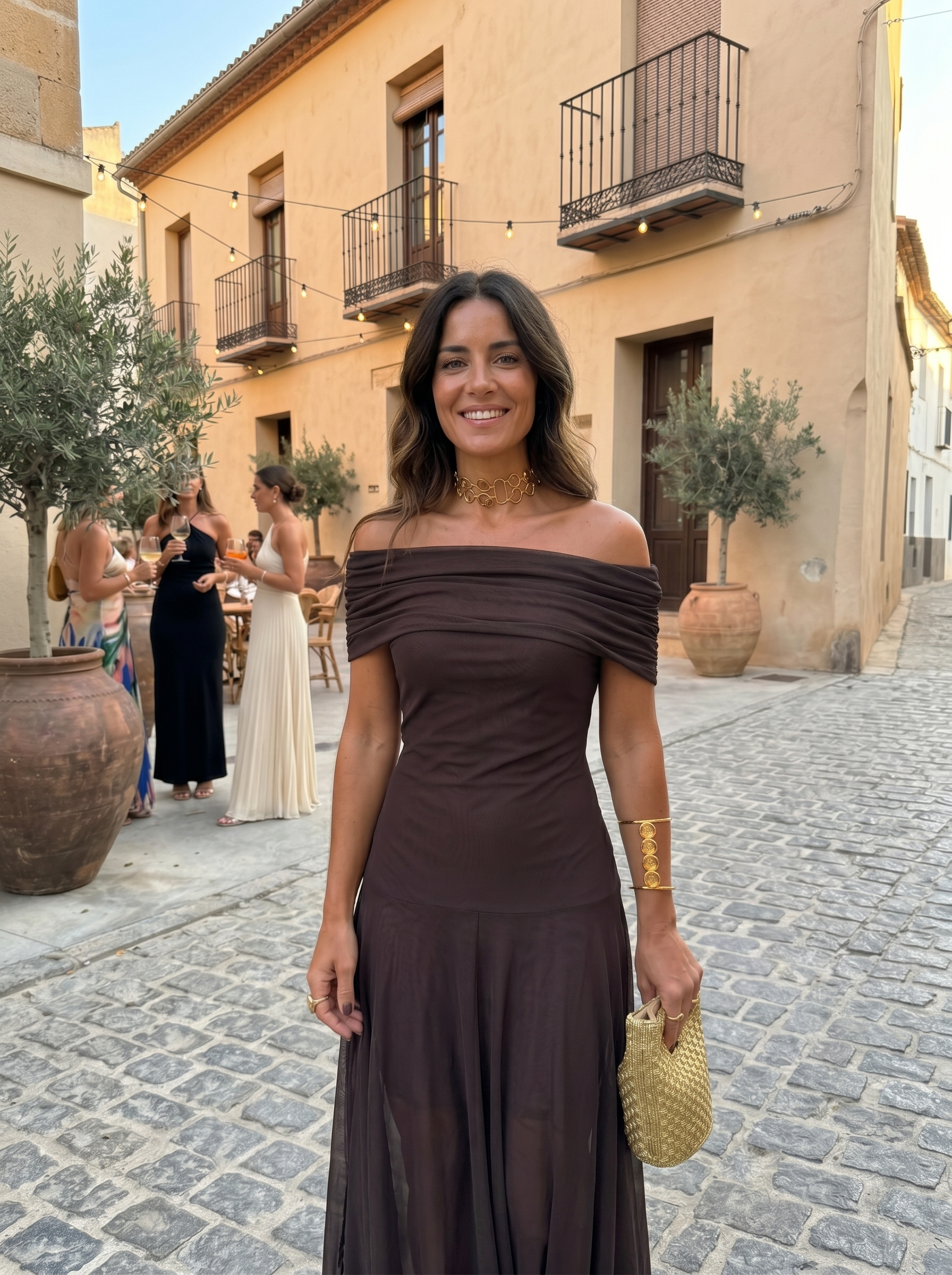 Fontaine™ | Carla – Robe longue élégante et simple