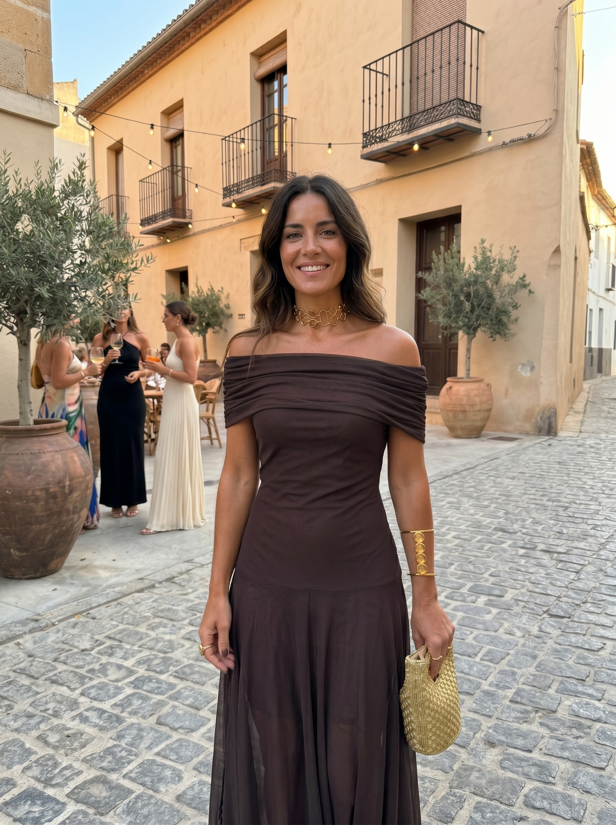 Fontaine™ | Carla – Robe longue élégante et simple