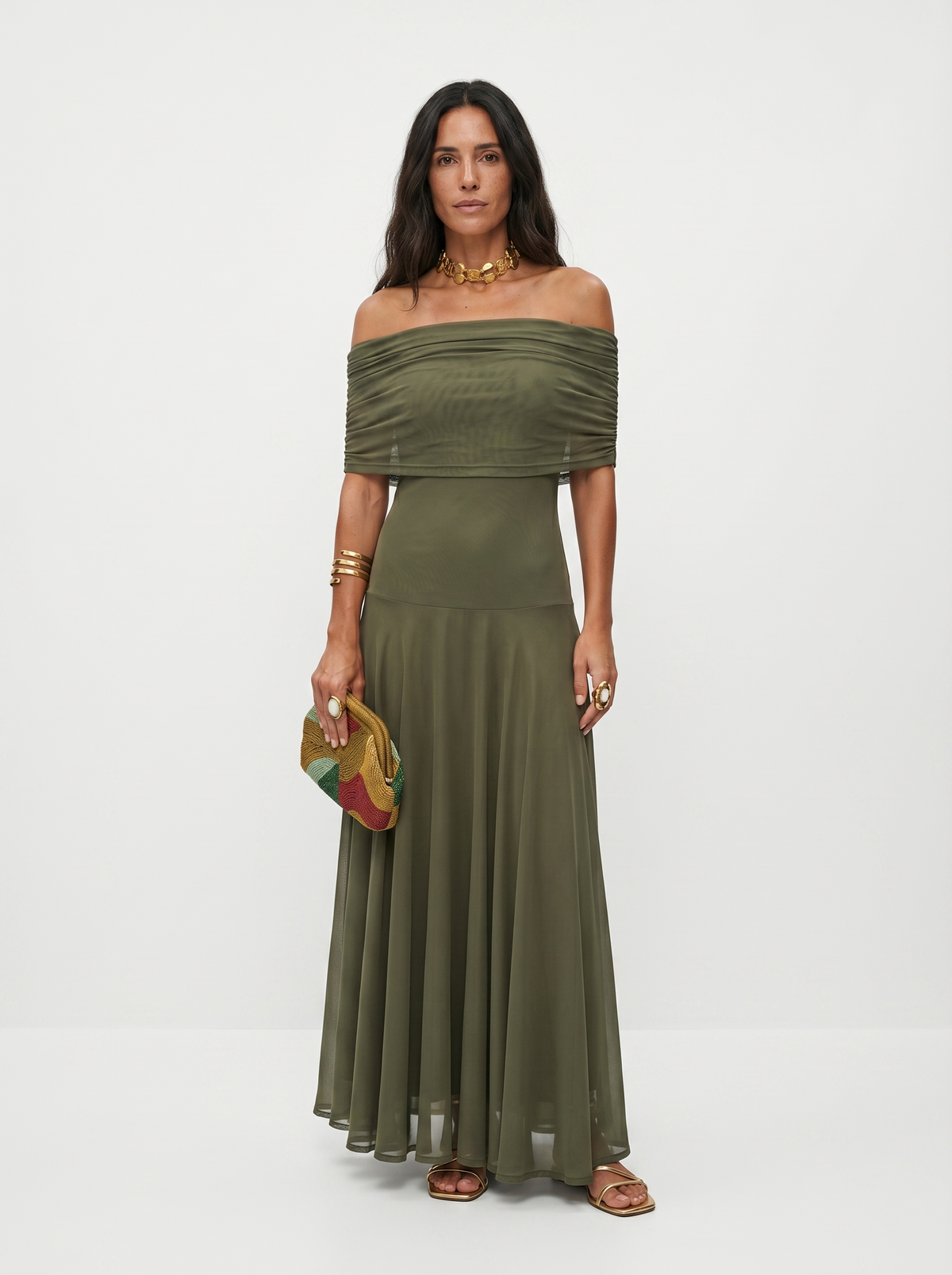 Fontaine™ | Carla – Robe longue élégante et simple