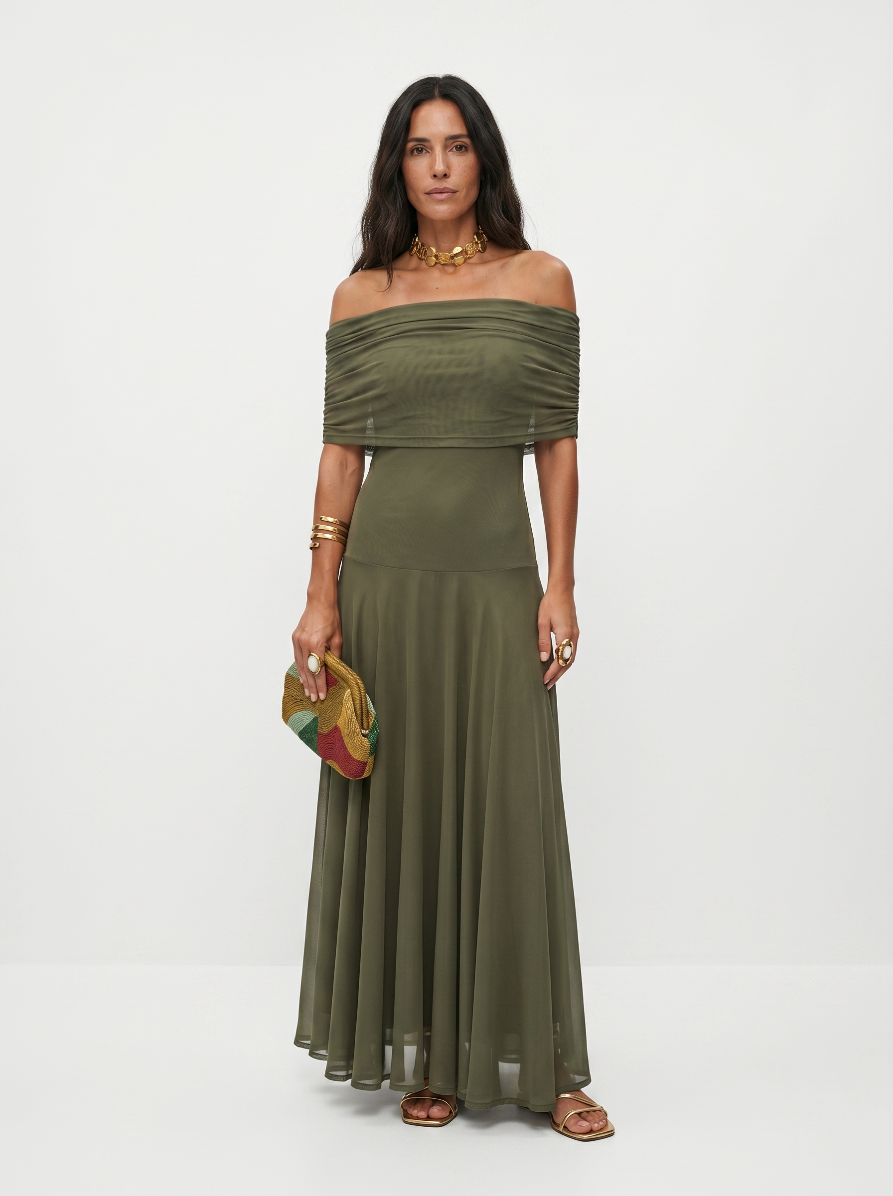Fontaine™ | Carla – Robe longue élégante et simple