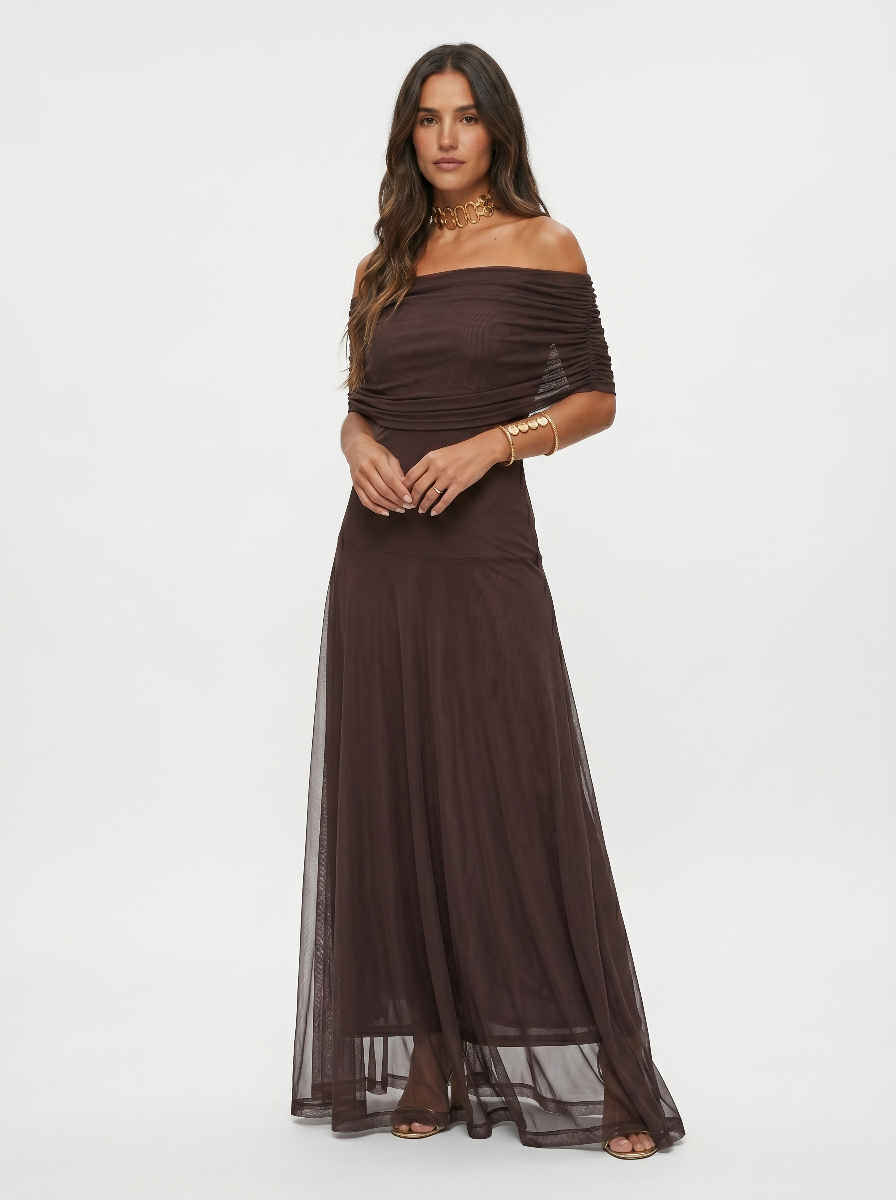 Fontaine™ | Carla – Robe longue élégante et simple