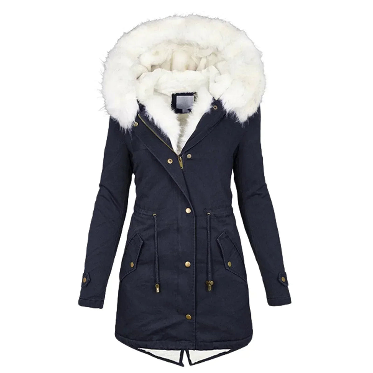 Helen | Warm Fur Hood Parka