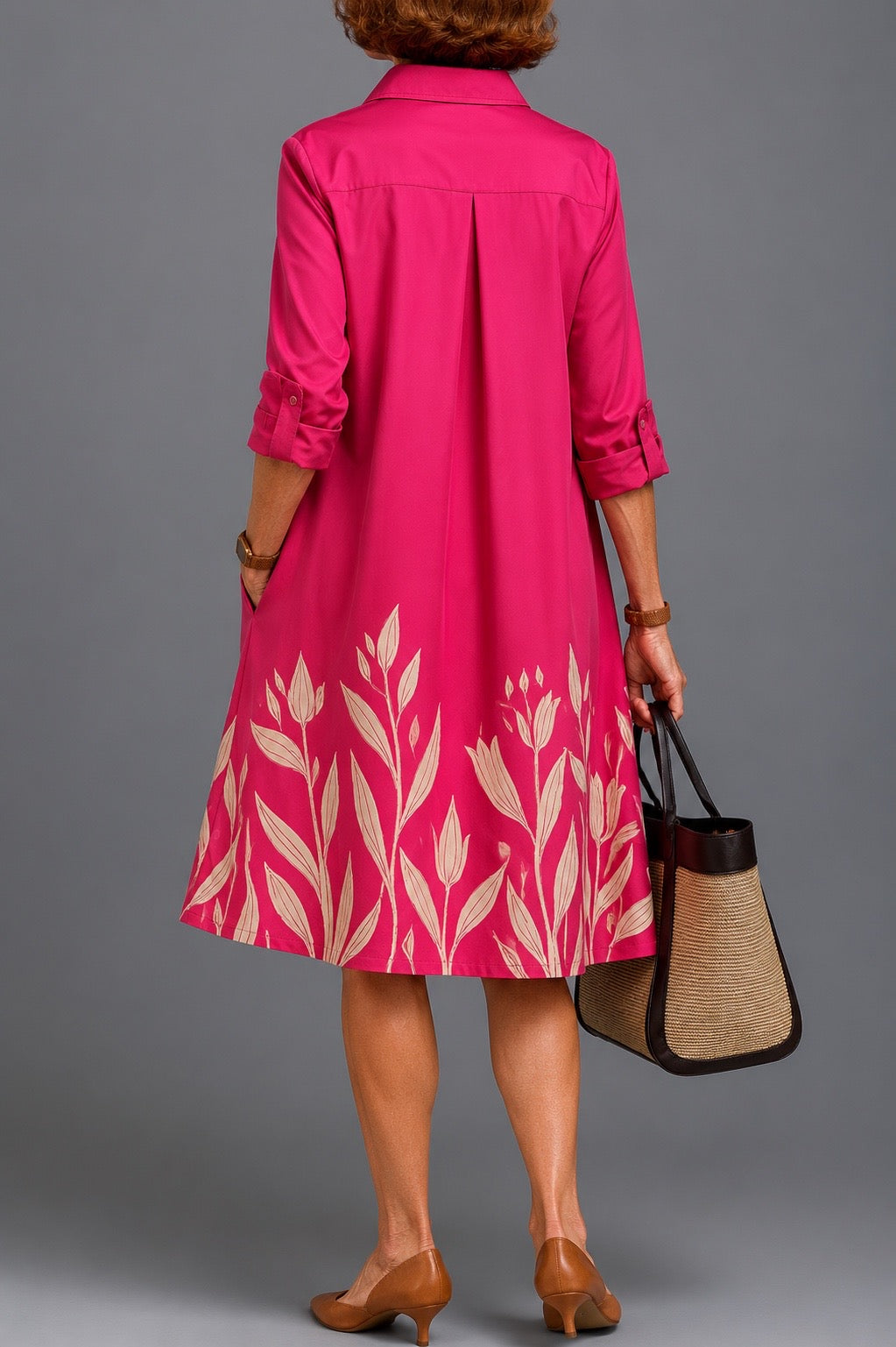Fontaine™ | Anne Marie – Robe midi confortable
