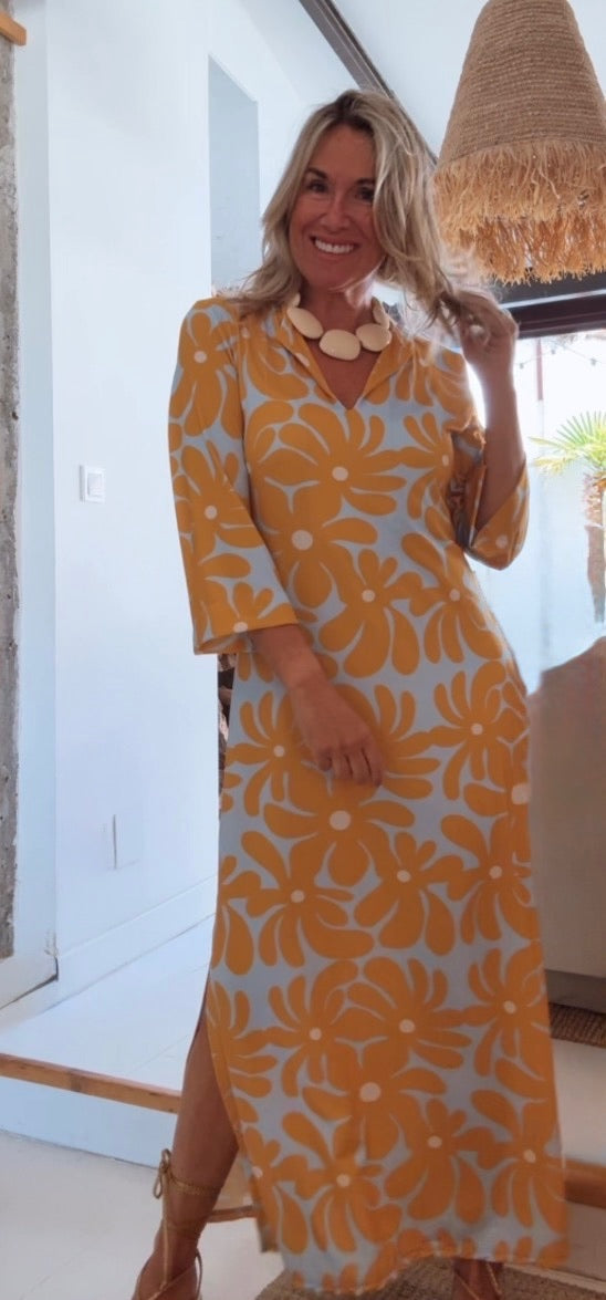 Fontaine™ | Alameda – Robe d’été jaune élégante