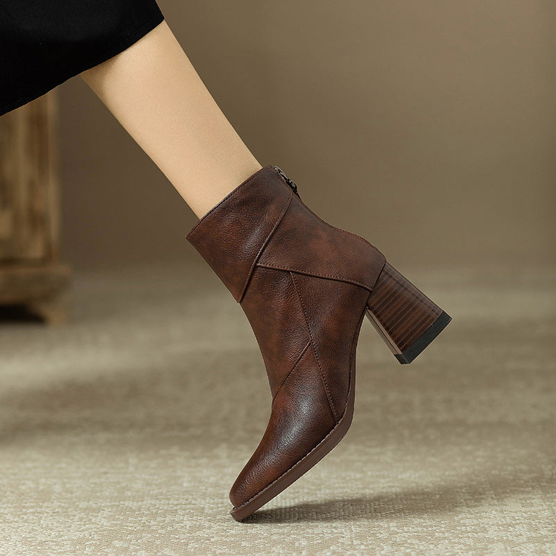 Karen | Orthopedic Leather Boots