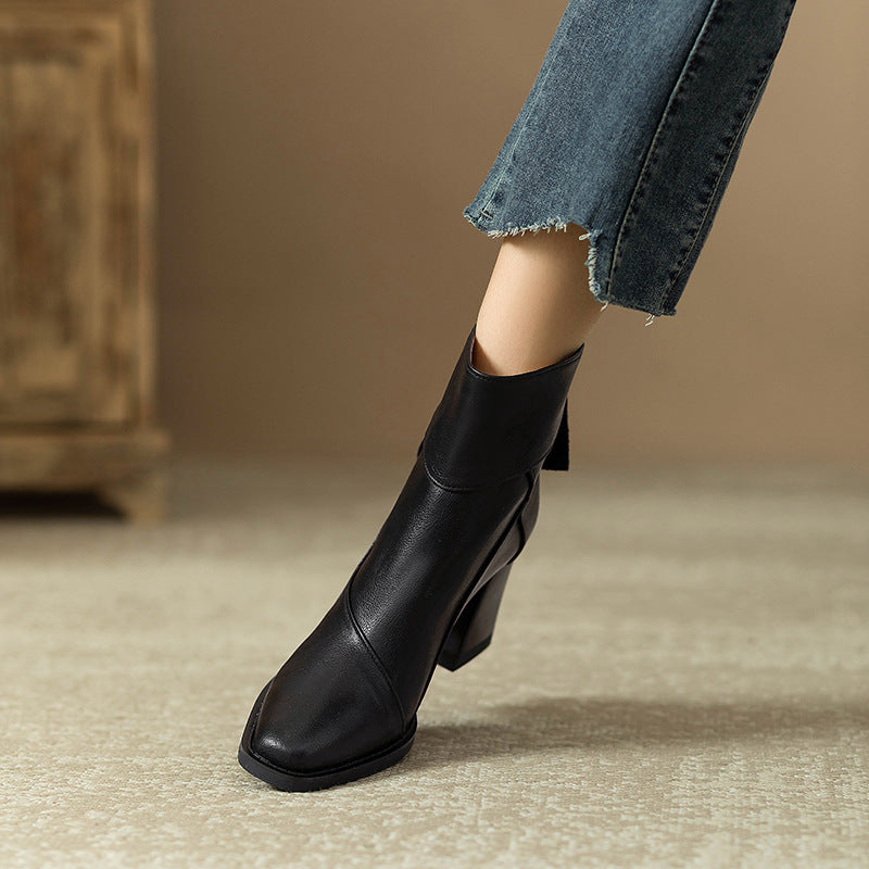 Karen | Orthopedic Leather Boots