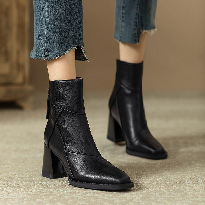 Karen | Orthopedic Leather Boots