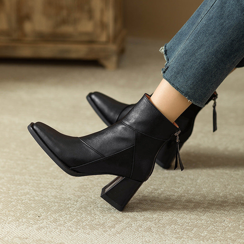 Karen | Orthopedic Leather Boots