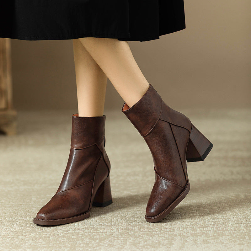 Karen | Orthopedic Leather Boots