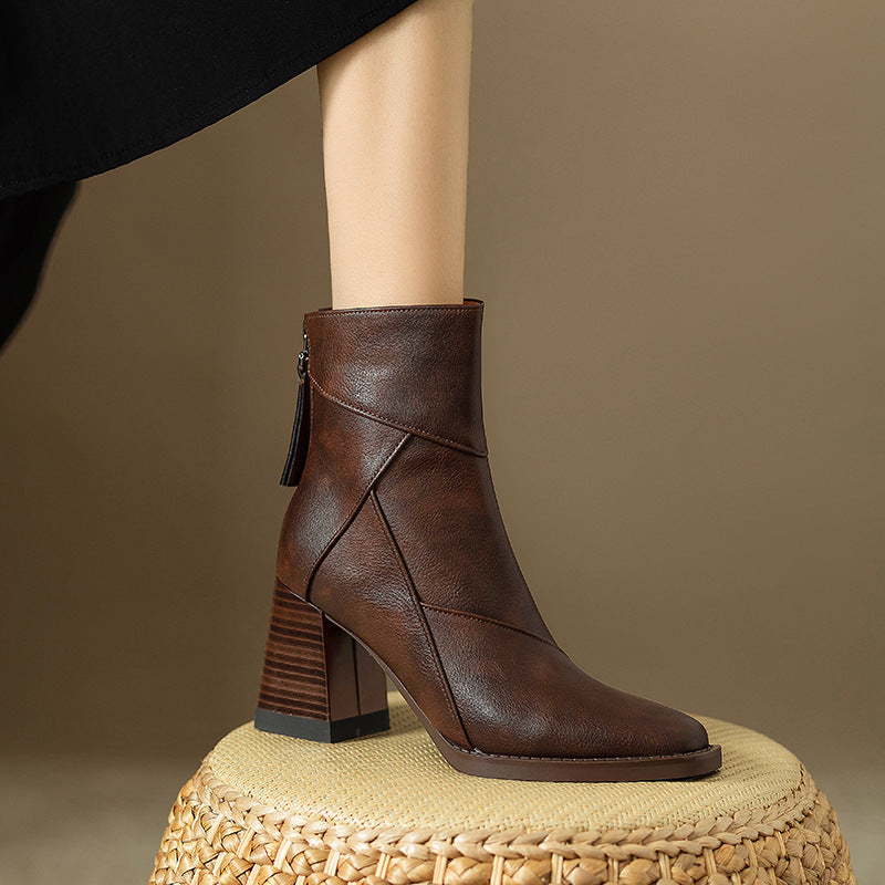 Karen | Orthopedic Leather Boots