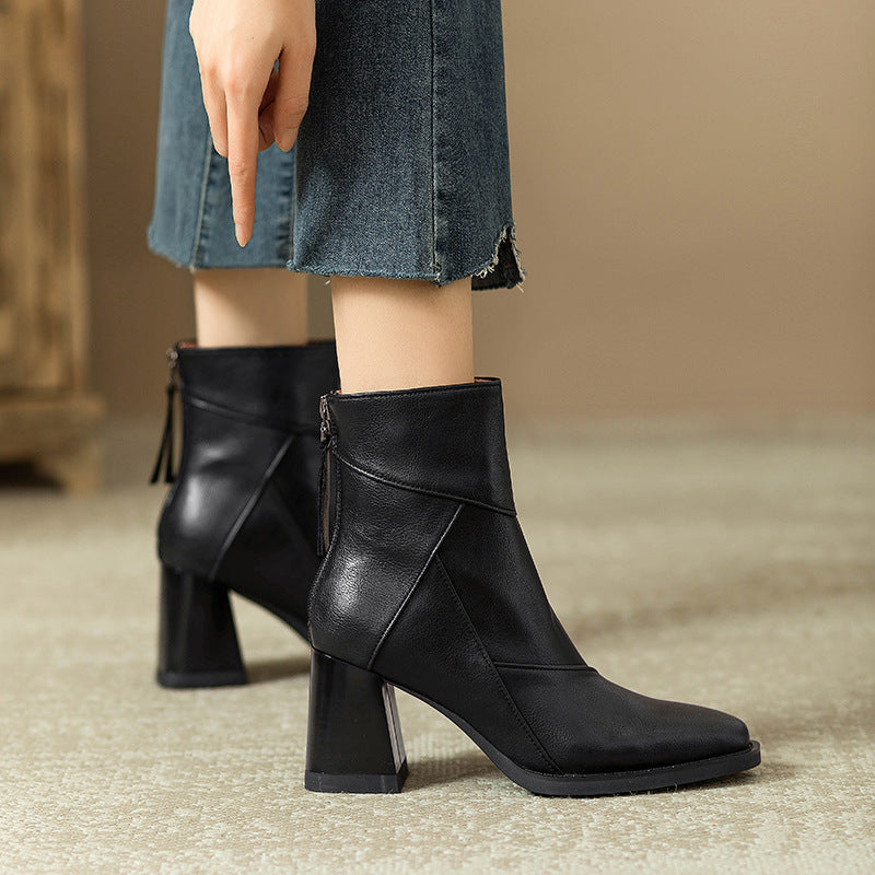 Karen | Orthopedic Leather Boots