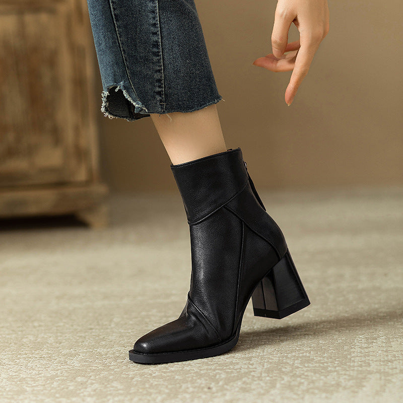 Karen | Orthopedic Leather Boots