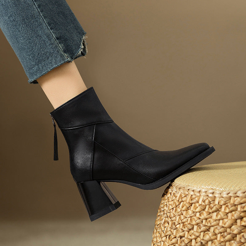 Karen | Orthopedic Leather Boots