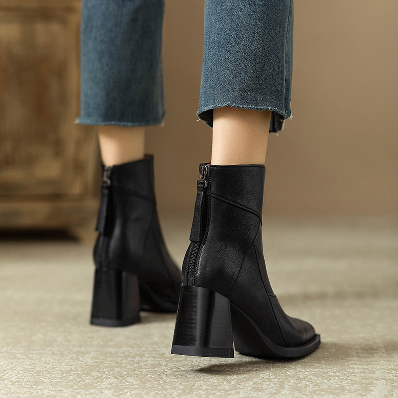 Karen | Orthopedic Leather Boots
