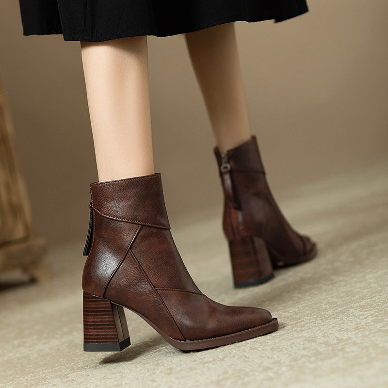 Karen | Orthopedic Leather Boots