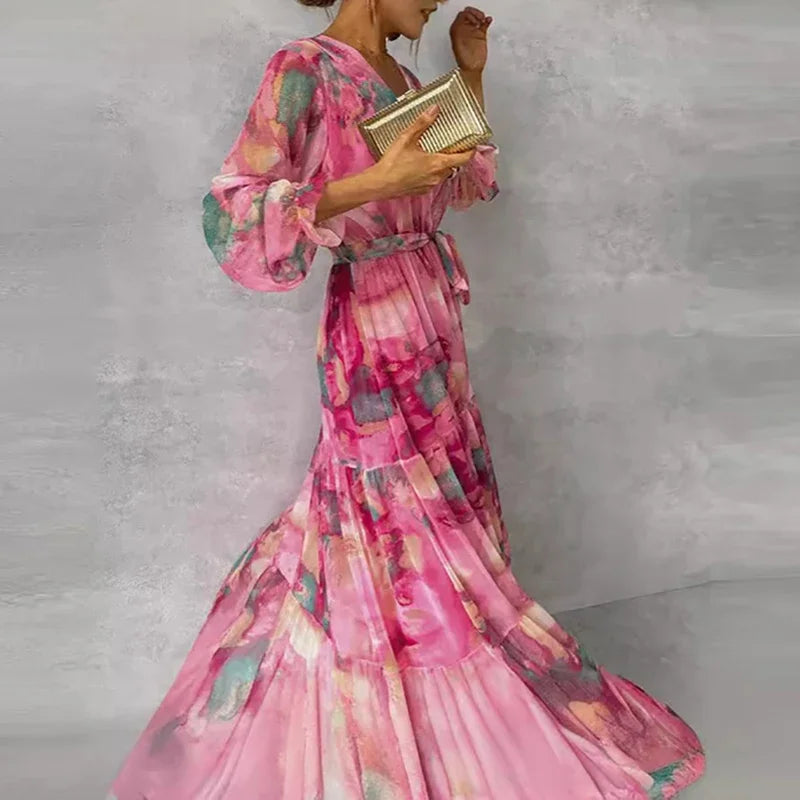 Holly™ | Elegant Floral Dress