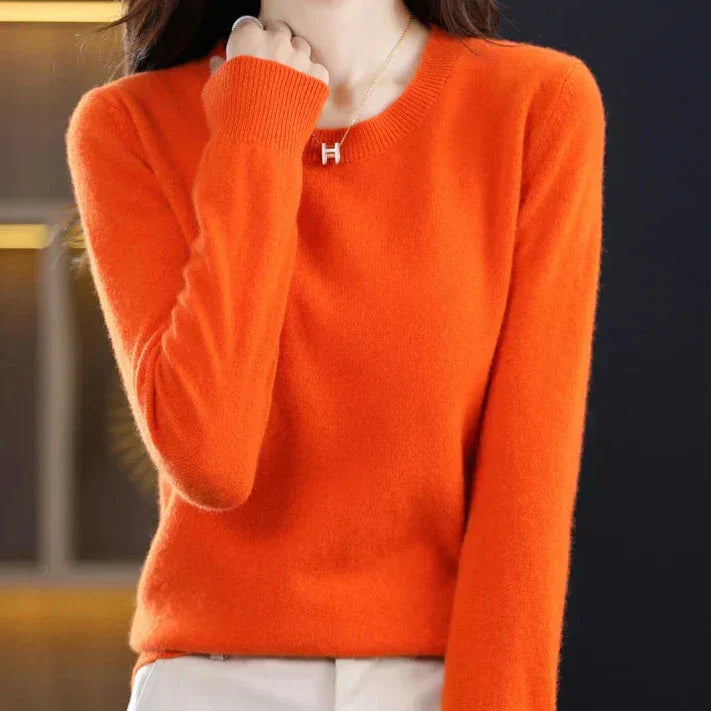 Willow | Fine Cashmere Crew-Neck Jumper