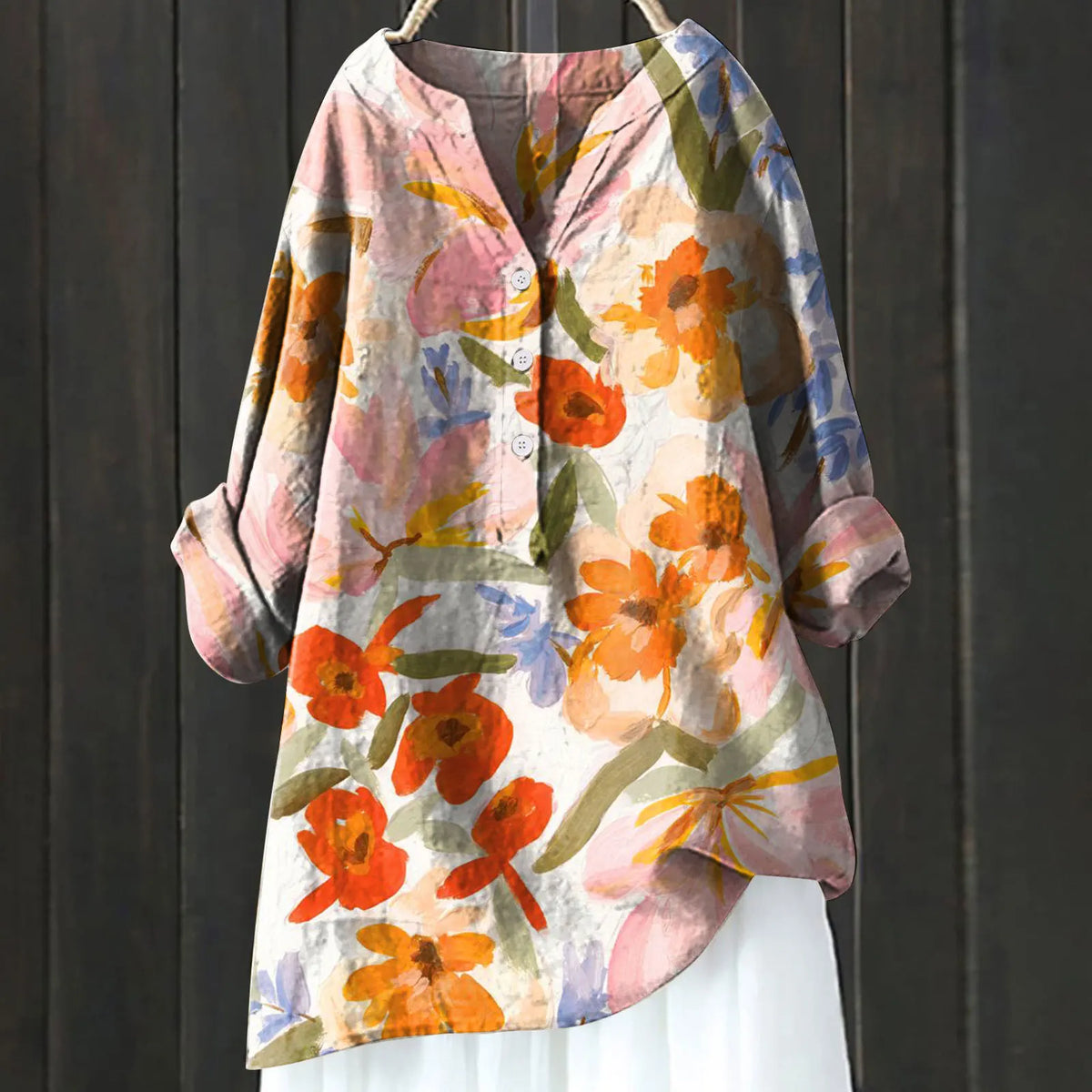 Iverly™ Casual Floral Blouse