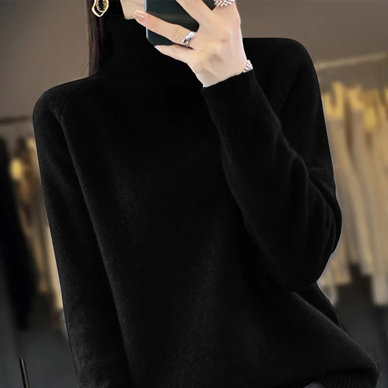 Isla | Cashmere Turtleneck Jumper
