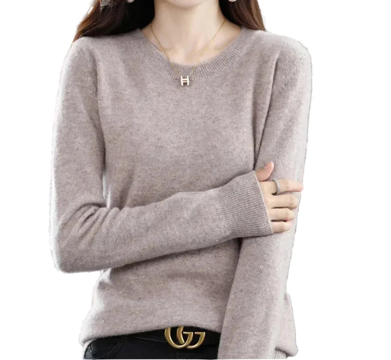 Willow | Fine Cashmere Crew-Neck Jumper