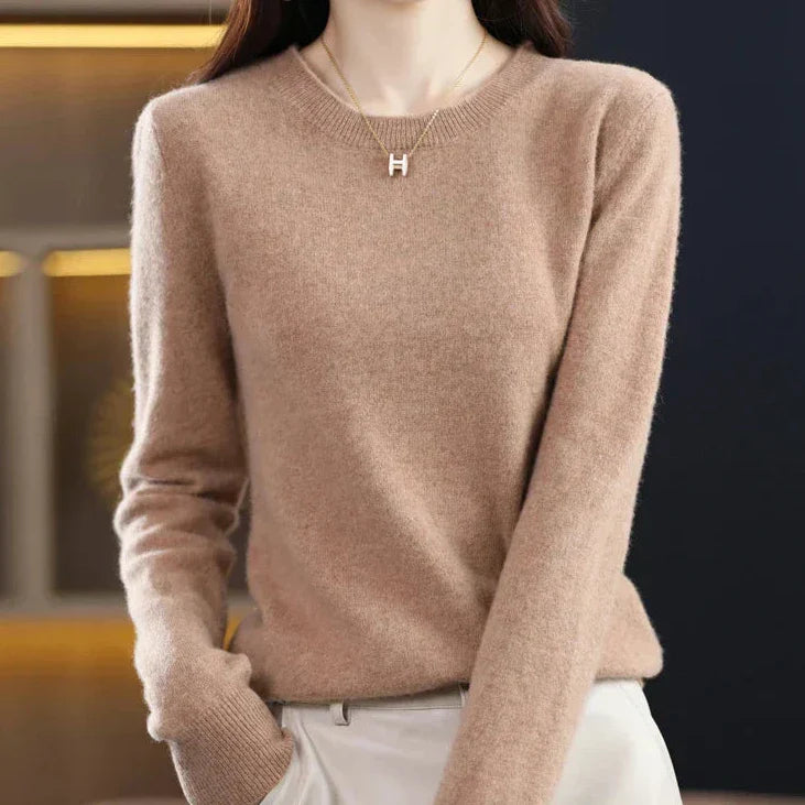 Willow | Fine Cashmere Crew-Neck Jumper