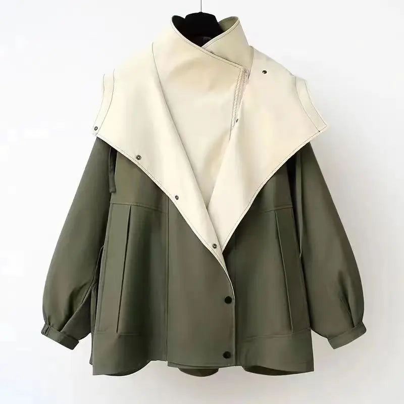 Xiandra™ - Trendy Hooded Windbreaker Coat