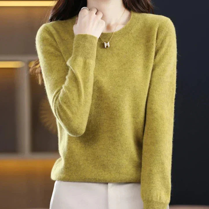 Willow | Fine Cashmere Crew-Neck Jumper