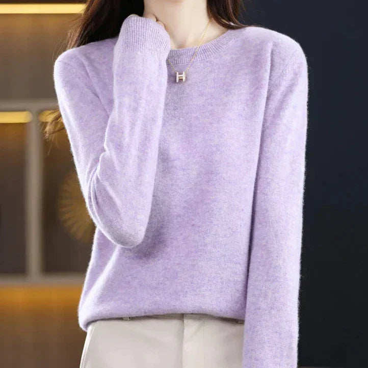 Willow | Fine Cashmere Crew-Neck Jumper