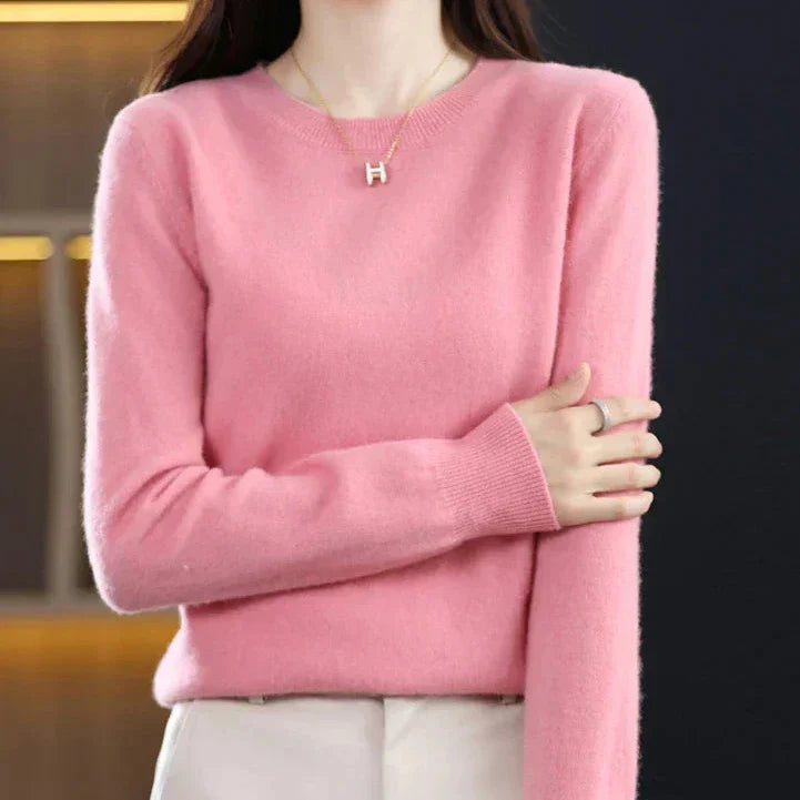 Willow | Fine Cashmere Crew-Neck Jumper