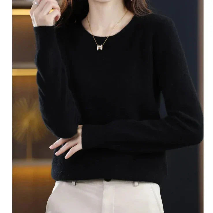 Willow | Fine Cashmere Crew-Neck Jumper