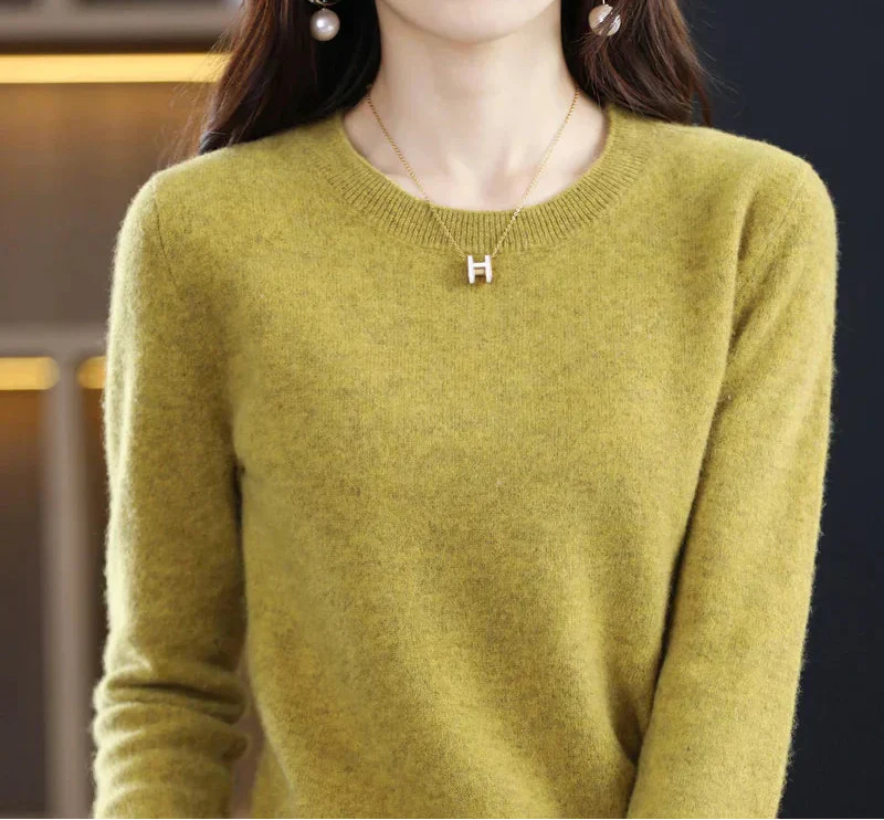 Willow | Fine Cashmere Crew-Neck Jumper