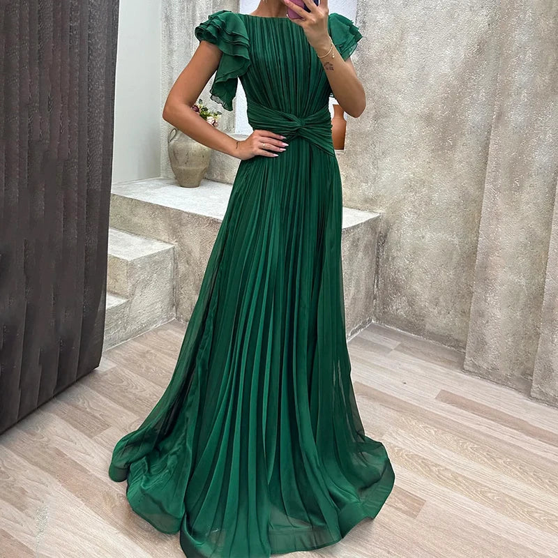 Phoenix™ Pleated Evening Dress