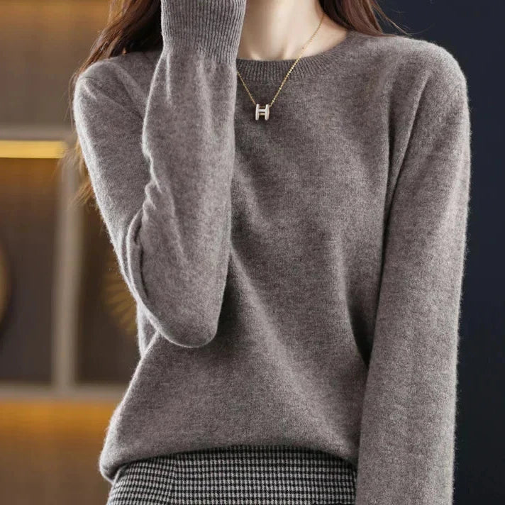 Willow | Fine Cashmere Crew-Neck Jumper