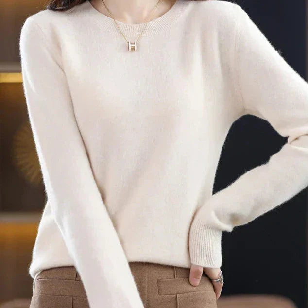 Willow | Fine Cashmere Crew-Neck Jumper