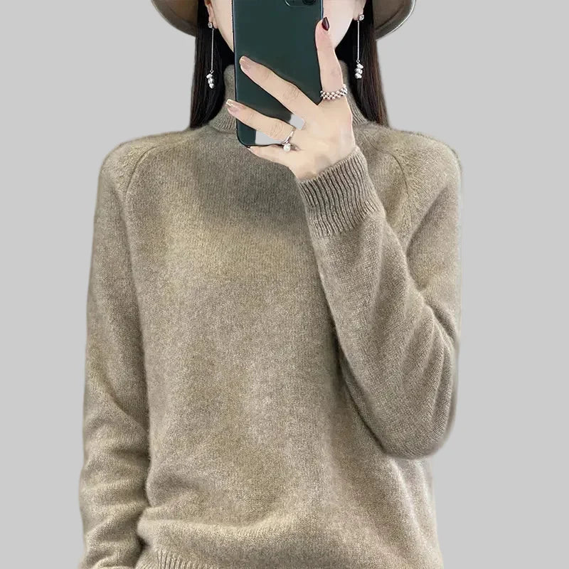 Isla | Cashmere Turtleneck Jumper