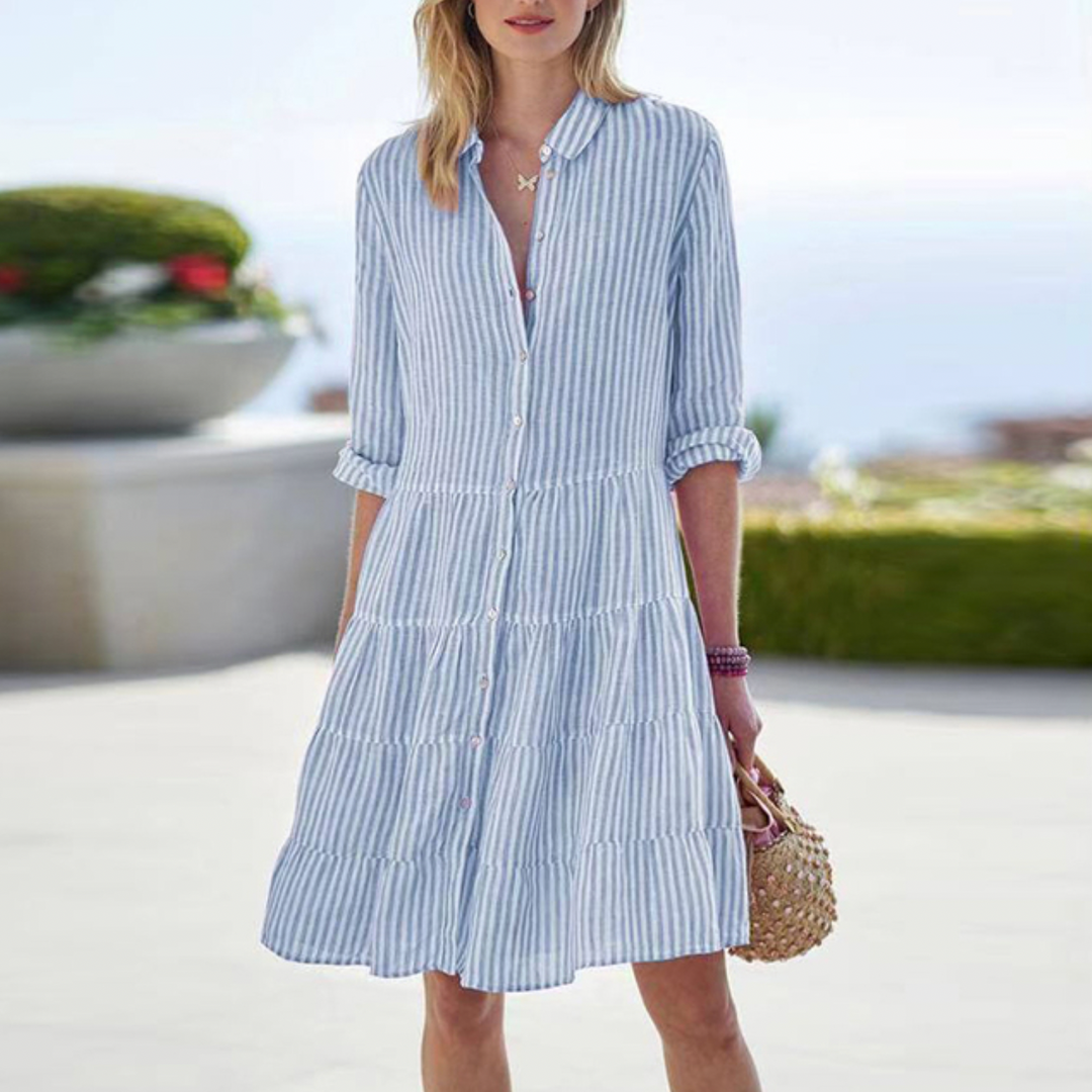Fontaine™ | Breezy Chic – Robe d’été fluide aux détails raffinés