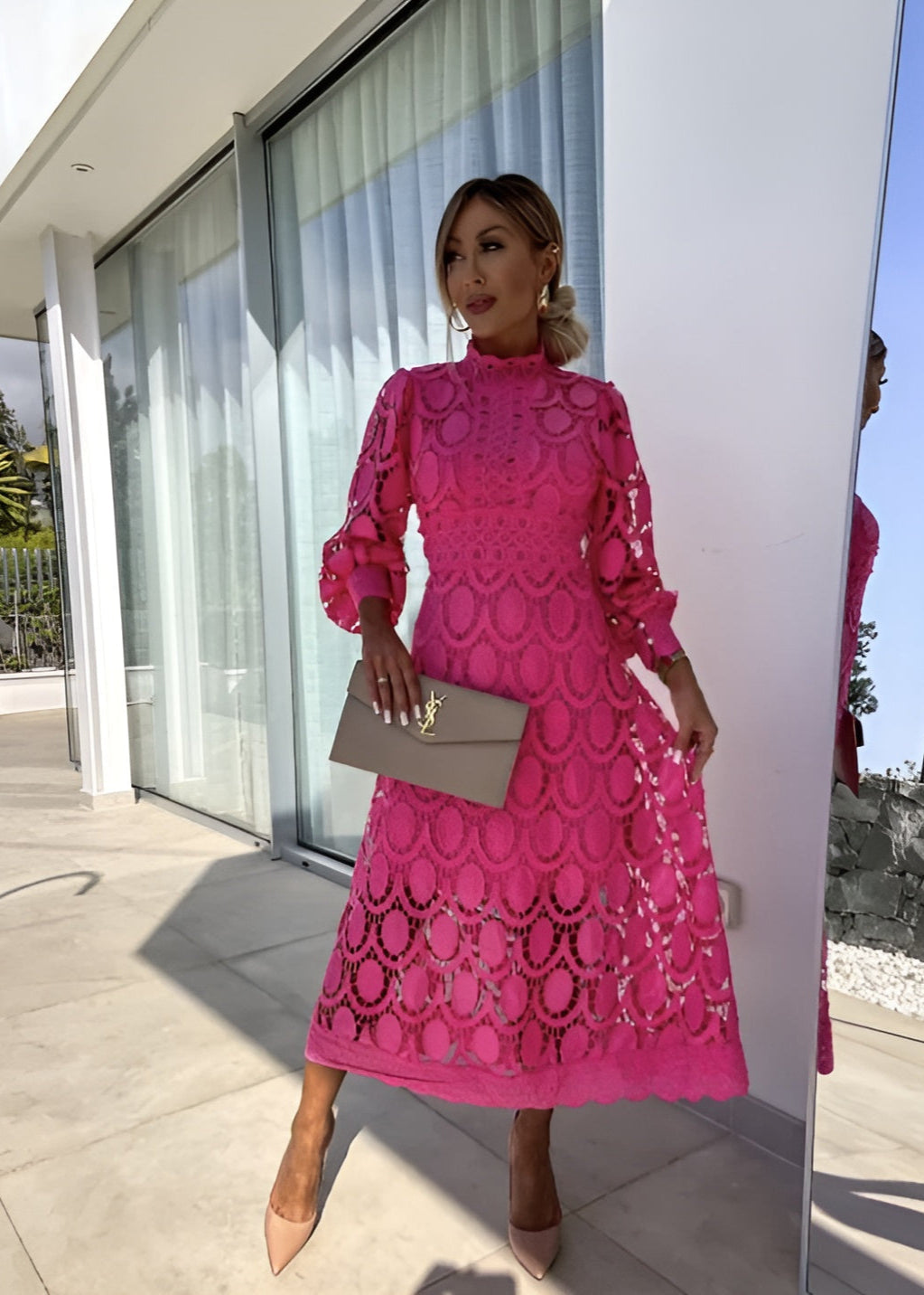 Emely™ | Elegant Midi Dress