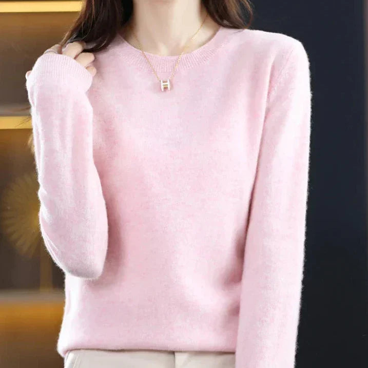 Willow | Fine Cashmere Crew-Neck Jumper