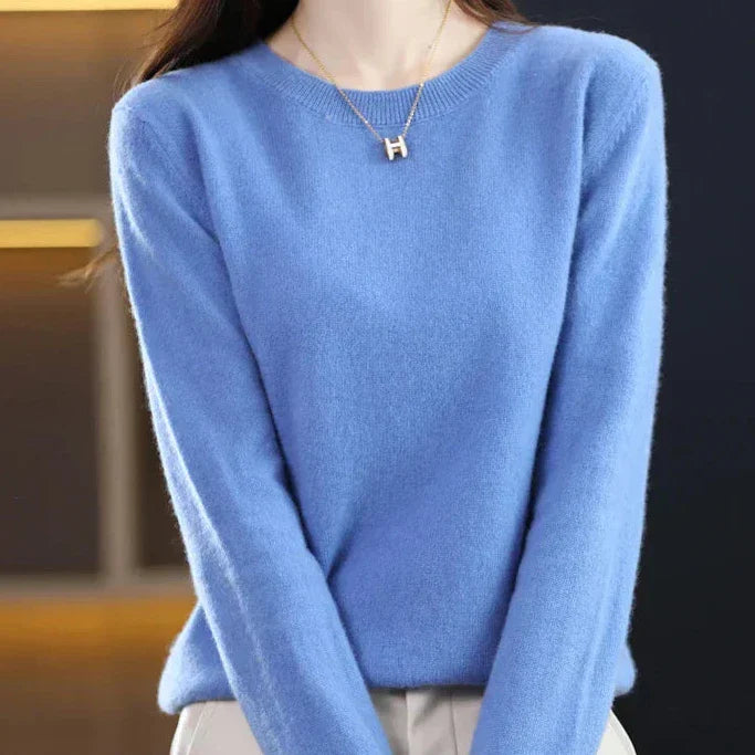 Willow | Fine Cashmere Crew-Neck Jumper
