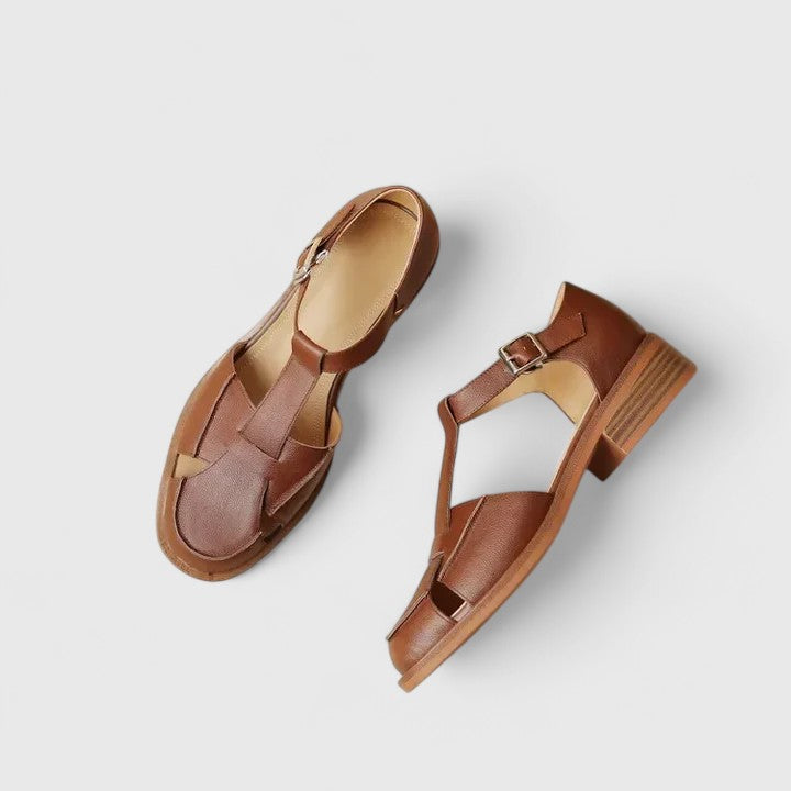 FONTAINE | Sandales Fermées à Bride Manon