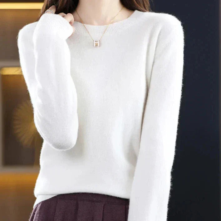 Willow | Fine Cashmere Crew-Neck Jumper