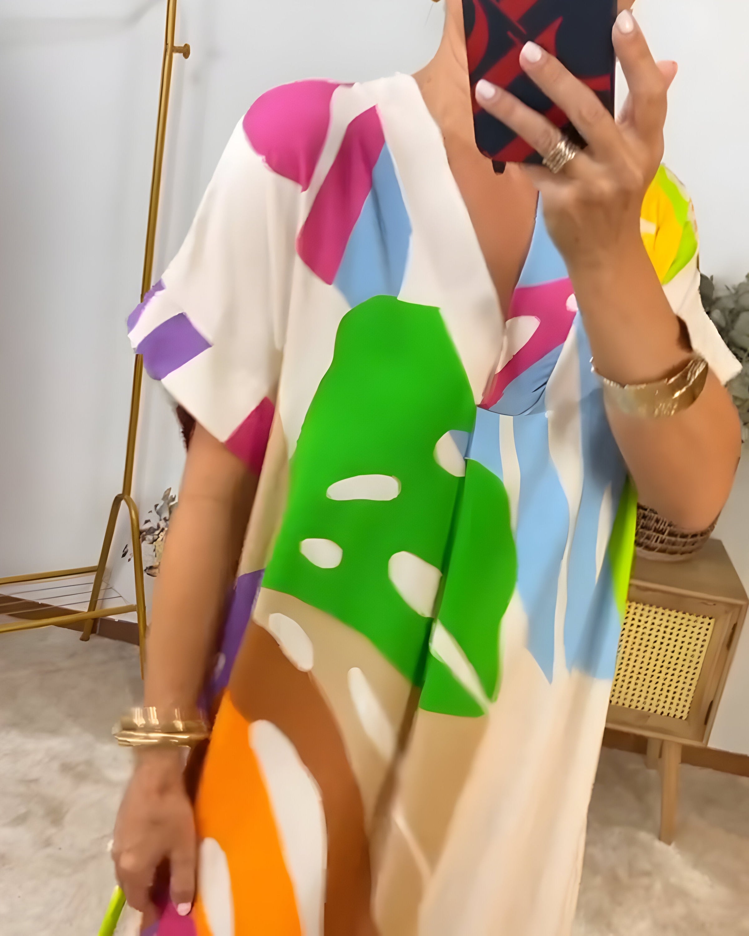 Fontaine™ | Rianna – Robe à imprimé abstrait