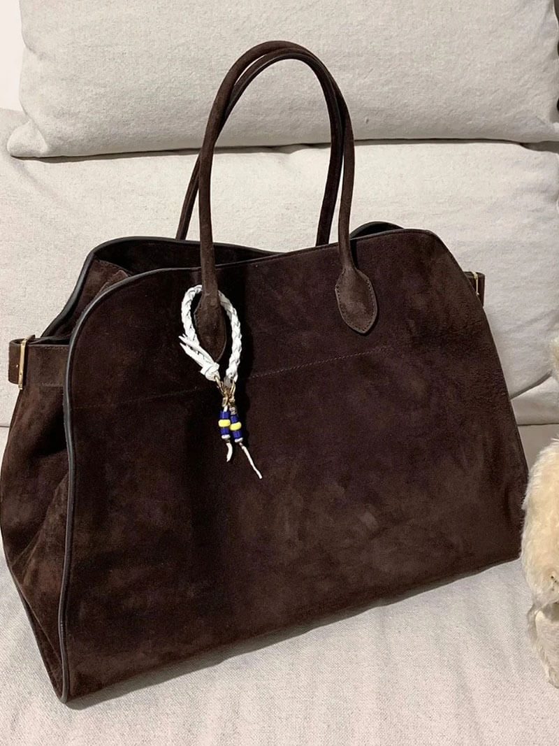 Fontaine™ | Soera – Sac cabas oversize effet suède
