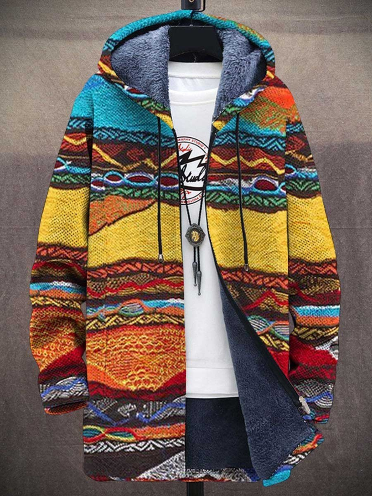 Zariah™ Luxurious Art-Inspired Hoodie