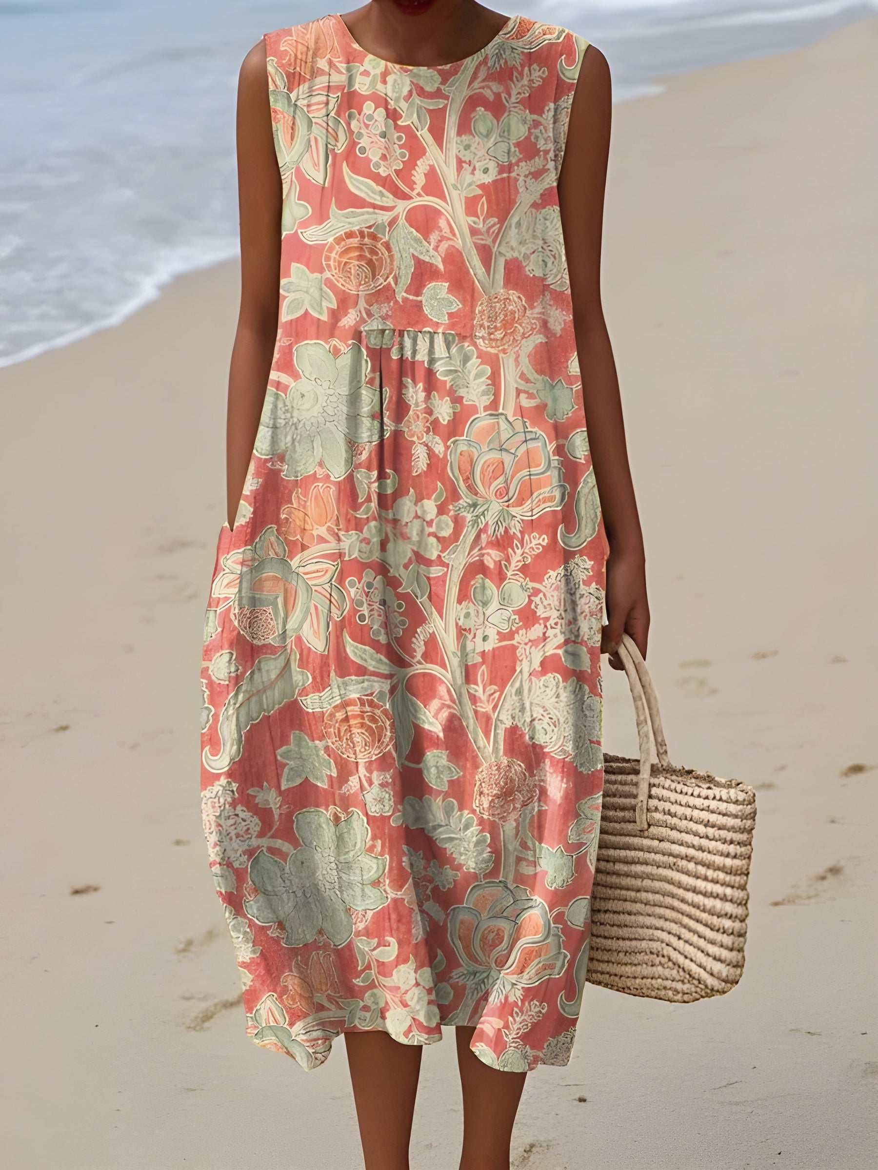 Beth™ Floral Midi Dress