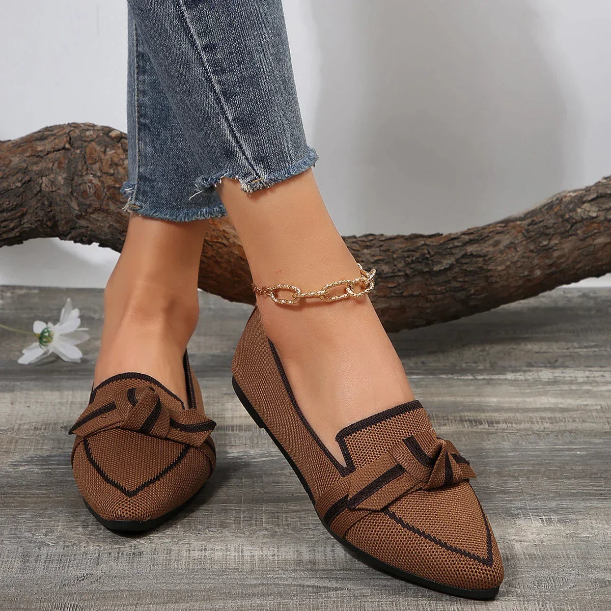 Nellie™ Casual Pointed Toe Slip-On